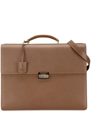 Ferragamo Pre-Owned 2000-2020 Leather business bag - Brown