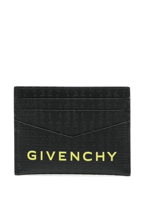 Givenchy 4G-motif leather cardholder - Black