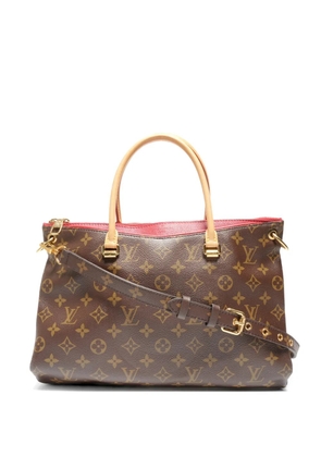 Louis Vuitton Pre-Owned 2015 Pallas monogram tote bag - Brown