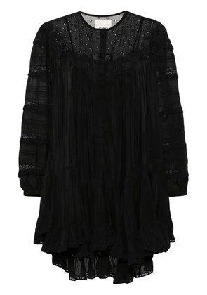 ISABEL MARANT Gyliane broderie-anglaise midi dress - Black