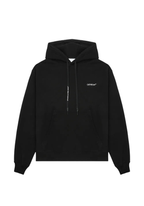 Off-White graphic-print hoodie - Black