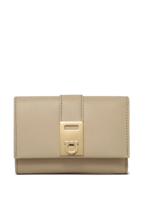 Ferragamo Hug wallet - Neutrals