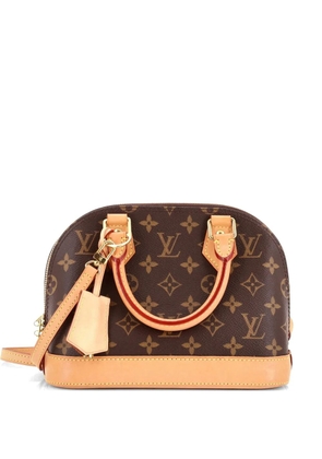 Louis Vuitton Pre-Owned Alma Handbag Monogram Canvas BB crossbody bag - Brown