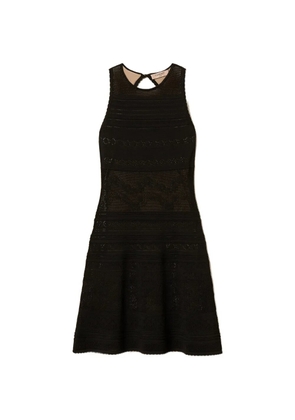 TWINSET knitted open back dress - Black