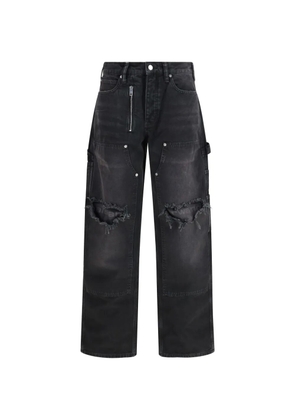 Alexander Wang zip-detail jeans - Black
