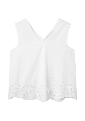 PortsPURE V-neck top - White