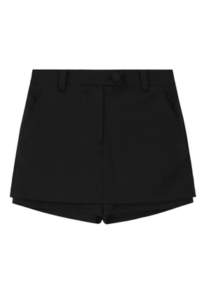 Rest&Recreation logo-embroidered skort - Black