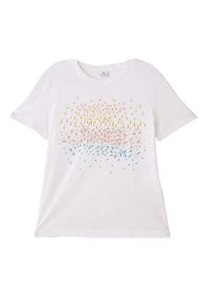 PS Paul Smith floral-print T-shirt - White