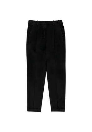 Incotex belt loops galene trousers - Black