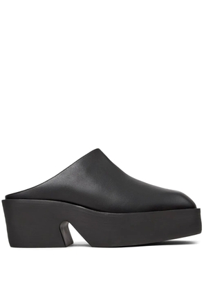 Camper Billie leather mules - Black