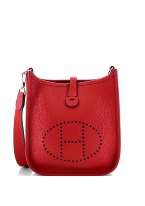 Hermès Pre-Owned Evelyne Bag Gen III Clemence TPM crossbody bag - Red