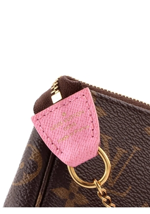 Louis Vuitton Pre-Owned Pochette Accessoires Limited Edition Monogram Canvas Mini clutch bag - Brown