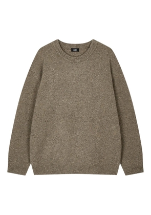 TOMBOY speckle-knit sweater - Green