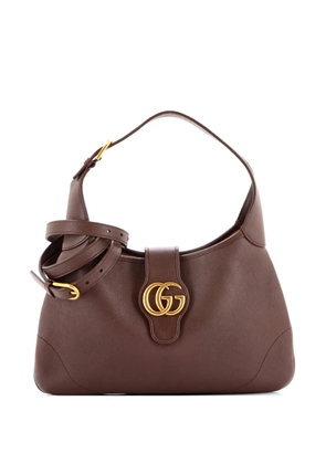 Gucci Pre-Owned Aphrodite Leather Medium shoulder bag - Brown