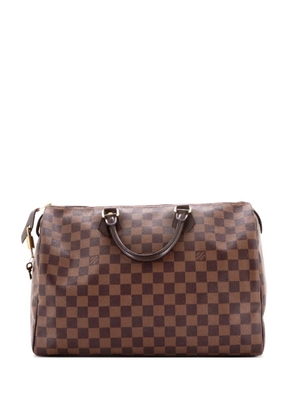 Louis Vuitton Pre-Owned Speedy Handbag Damier 35 satchel - Brown