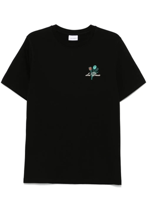 Les Deux Bruno Café T-shirt - Black