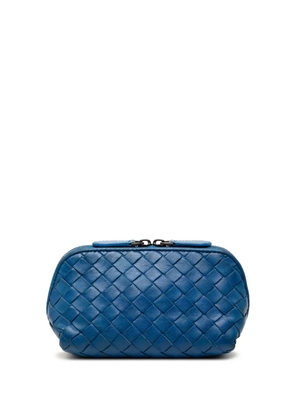 Bottega Veneta Pre-Owned 2010-2025 Nappa Intrecciato coin pouch - Blue