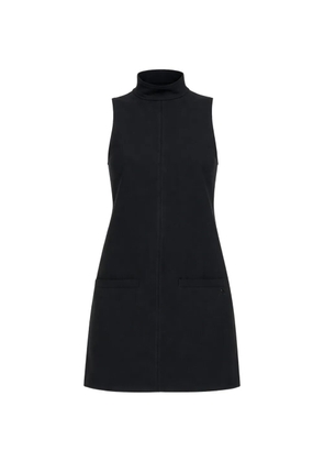 Courrèges sleeveless pocket dress - Black