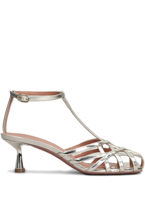 Castagna 60mm Manila sandals - Silver
