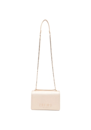 LIU JO chain detail satchel - Neutrals