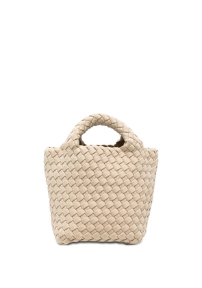 MARREA Marrea woven top-handle shoulder bag - Neutrals