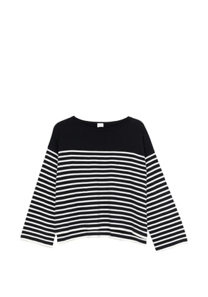 C.T.PLAGE striped long-sleeve sweater - Blue