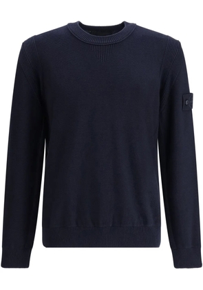 Stone Island Compass-badge jumper - Blue