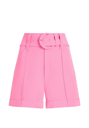 Cinq A Sept belted tailored shorts - Pink