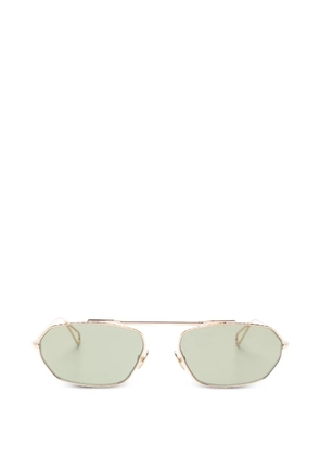 Ahlem Anjou geometric-frame sunglasses - Gold