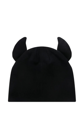 Pleasures horns skully hat - Black