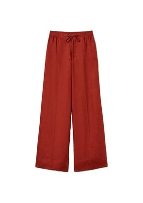 TWINSET drawstring palazzo pants - Red