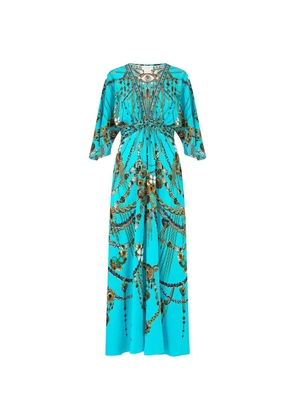 Camilla Totems and Treasures maxi dress - Blue