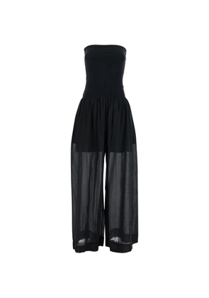 Jucca wide-leg jumpsuit - Black