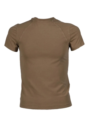 ENTIRE STUDIOS crew-neck T-shirt - Brown