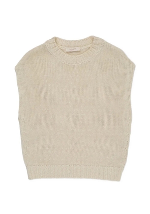 Zanone knitted vest - Neutrals