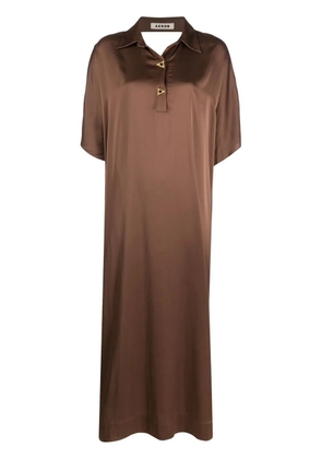 AERON Talbot midi dress - Brown