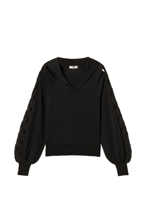 TWINSET fine-knit jumper - Black