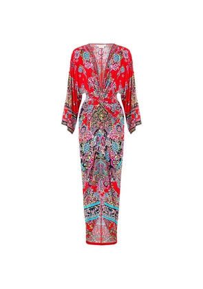 Camilla Artisans of Anatolia maxi dress - Red