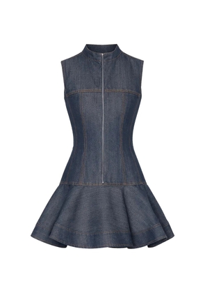 Alexis Taylin sleeveless ruffled mini dress - Blue