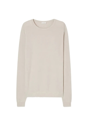 American Vintage Dozborow crewneck cotton sweater - Neutrals