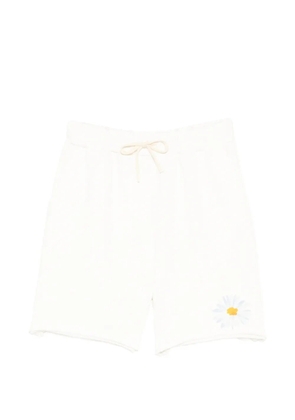 Joshua Sanders floral drawstring shorts - Neutrals