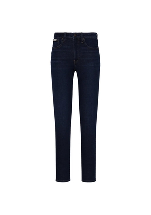 Calvin Klein logo-patch skinny jeans - Blue