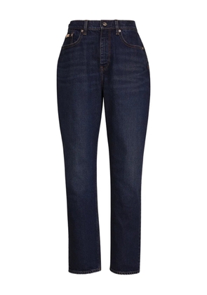 Calvin Klein logo-patch jeans - Blue