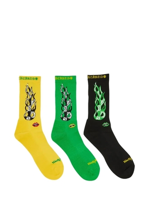 Chrome Hearts x Matty Boy Flame socks - Black