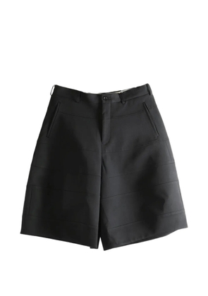 Comme des Garçons Homme Plus panelled shorts - Black