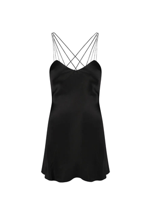 Anna October chain-strap dress - Black