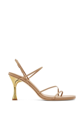 Studio Amelia Helix spiral-heel sandals - Neutrals
