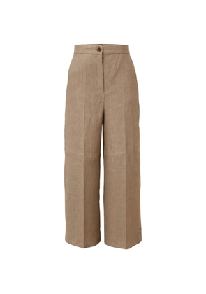 Marella Emme button trousers - Neutrals