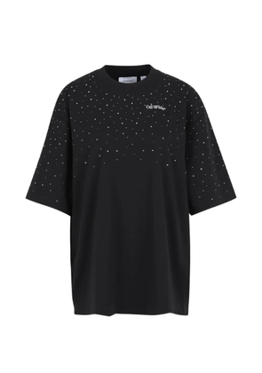 Off-White embellished logo T-shirt - Black