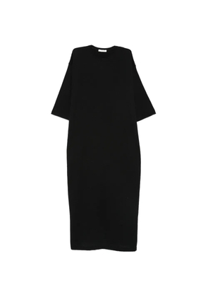 The Row short-sleeve dress - Black